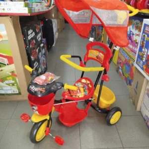 Triciclo con manija CARS