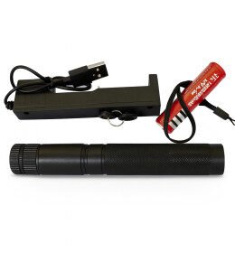 PUNTERO LASER RECAGABLE VERDE 300mts 2-472 CBR.4.55 A49