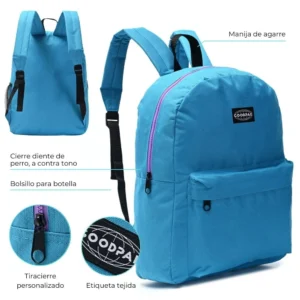 MOCHILA GOODPAK CEMENTO 43*33*15cm 17" 42217 CBR.4.21 A49