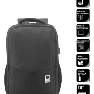MOCHILA P/NOTEOOK USB 18" 62.3824.1 CBR.11.81 A49