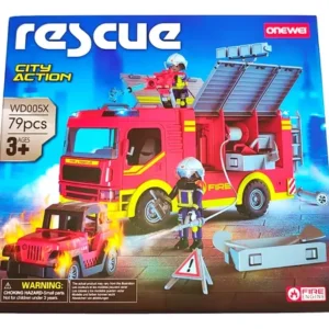 CAMION BOMBERO 79PCS FD98005 CBR.30 A47