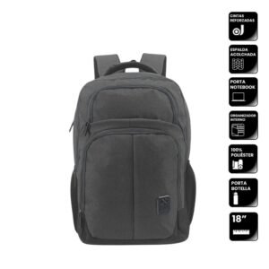 MOCHILA P/NOTEOOK USB 18" 62.3826.2 CBR.11.81 A49
