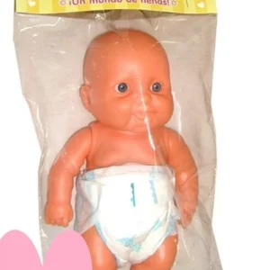 BEBE PLASTISOL BEBU CON PAÑAL EN BOLSA 132646 CB.5.20 A48