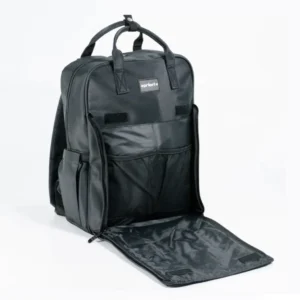 MOCHILA MATERNAL NEGRA CON BOLSILLOS MC8306 CBR.22.49 A45