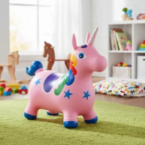 SALTARIN INFLABLE UNICORNIO LV05911 CBR.11.06 A49