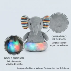LUZ NOCTURNA DE ELEFANTE DE
 PELUCHE PACIFY[CR403589] 6.07 A49