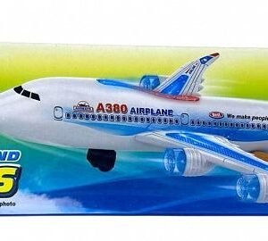 AVION A PILA LUZ Y SONIDO SALVA OBSTACULOS FD747500 C.6.88 A49